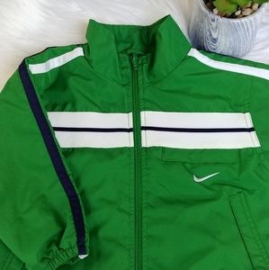 Nike 2T Vibrant Green Track Jacket EUC